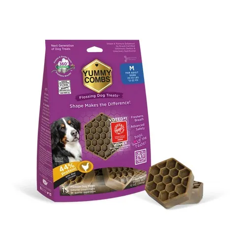 12oz YUMMYCOMBS Medium Chicken - Treats